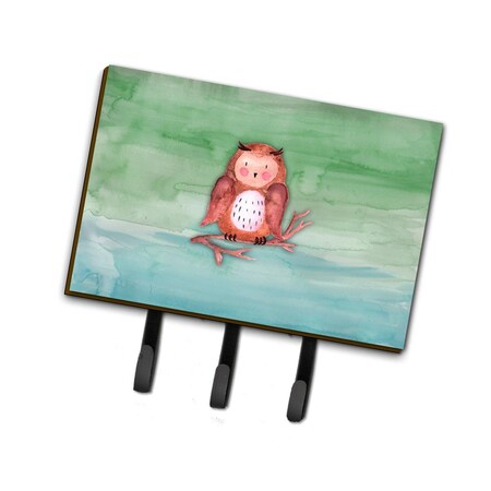 Carolines Treasures Brown Owl Watercolor Leash or Key Holder BB7443TH68
